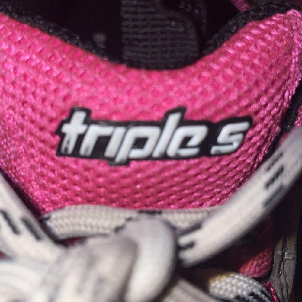Balenciaga Triple S sneakers Pink/Black size 39 - Picture 6 of 6